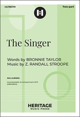 The Singer Two-Part choral sheet music cover